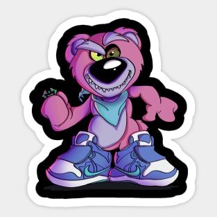 Dope Teddy Sticker